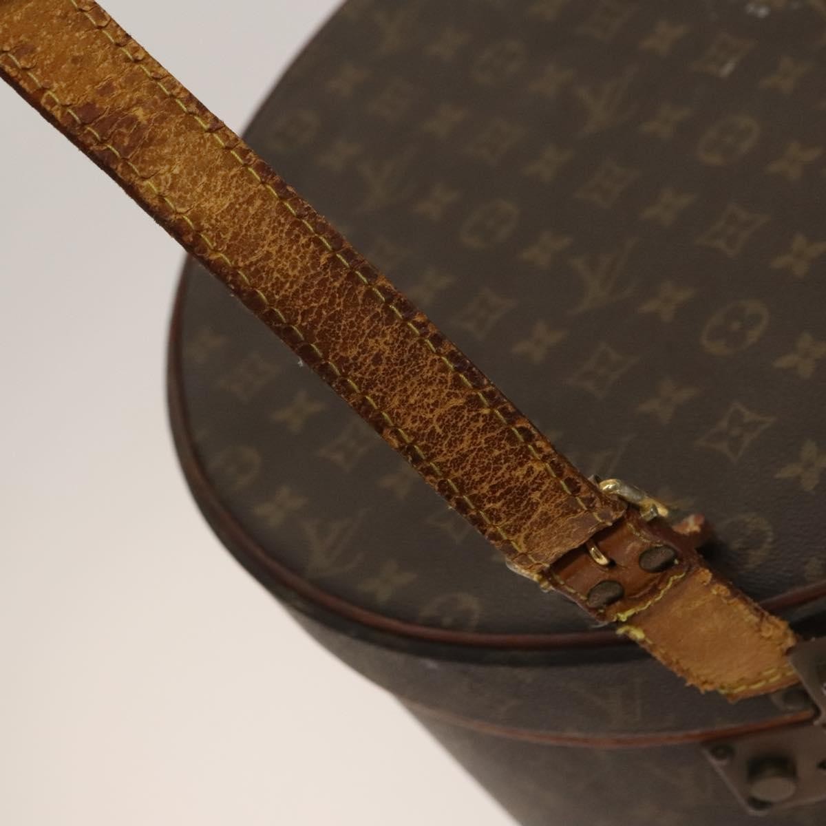 Louis Vuitton LOUIS VUITTON Monogram Hat Case Boite Chapeau 40 M23624 LV Authentic 136230 Bag