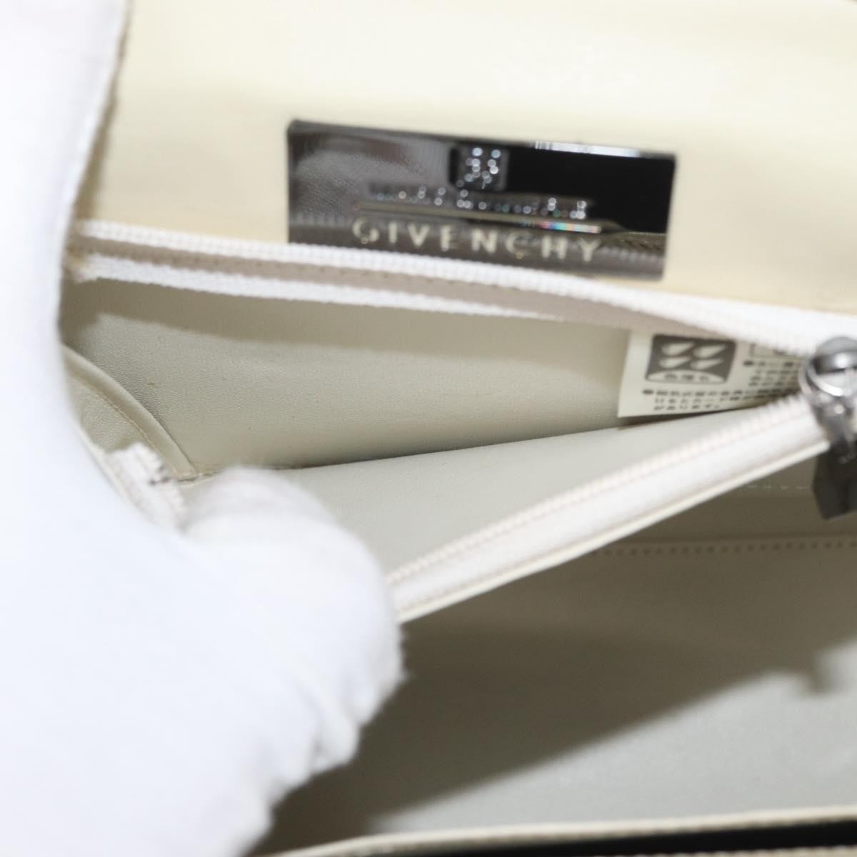 Givenchy GIVENCHY Hand Bag Leather 2way Beige Authentic 173803