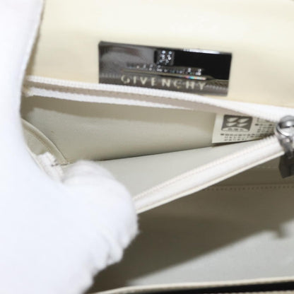 Givenchy GIVENCHY Hand Bag Leather 2way Beige Authentic 173803