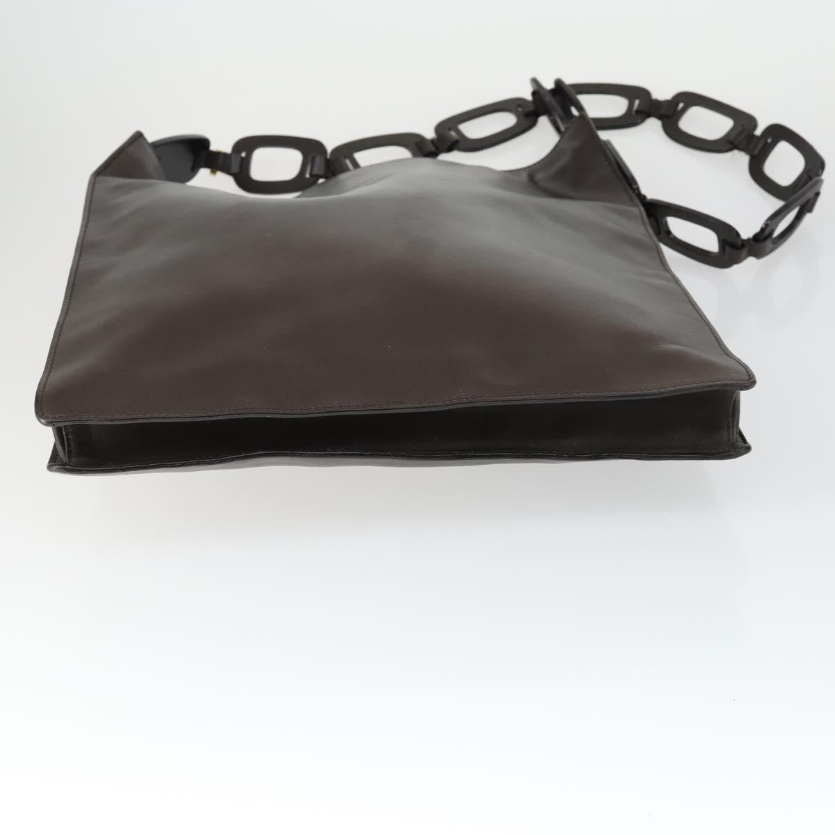 Gucci GUCCI Micro GG Canvas GG Micro Supreme Bag Leather 3 Set Navy Brown Authentic fm5061