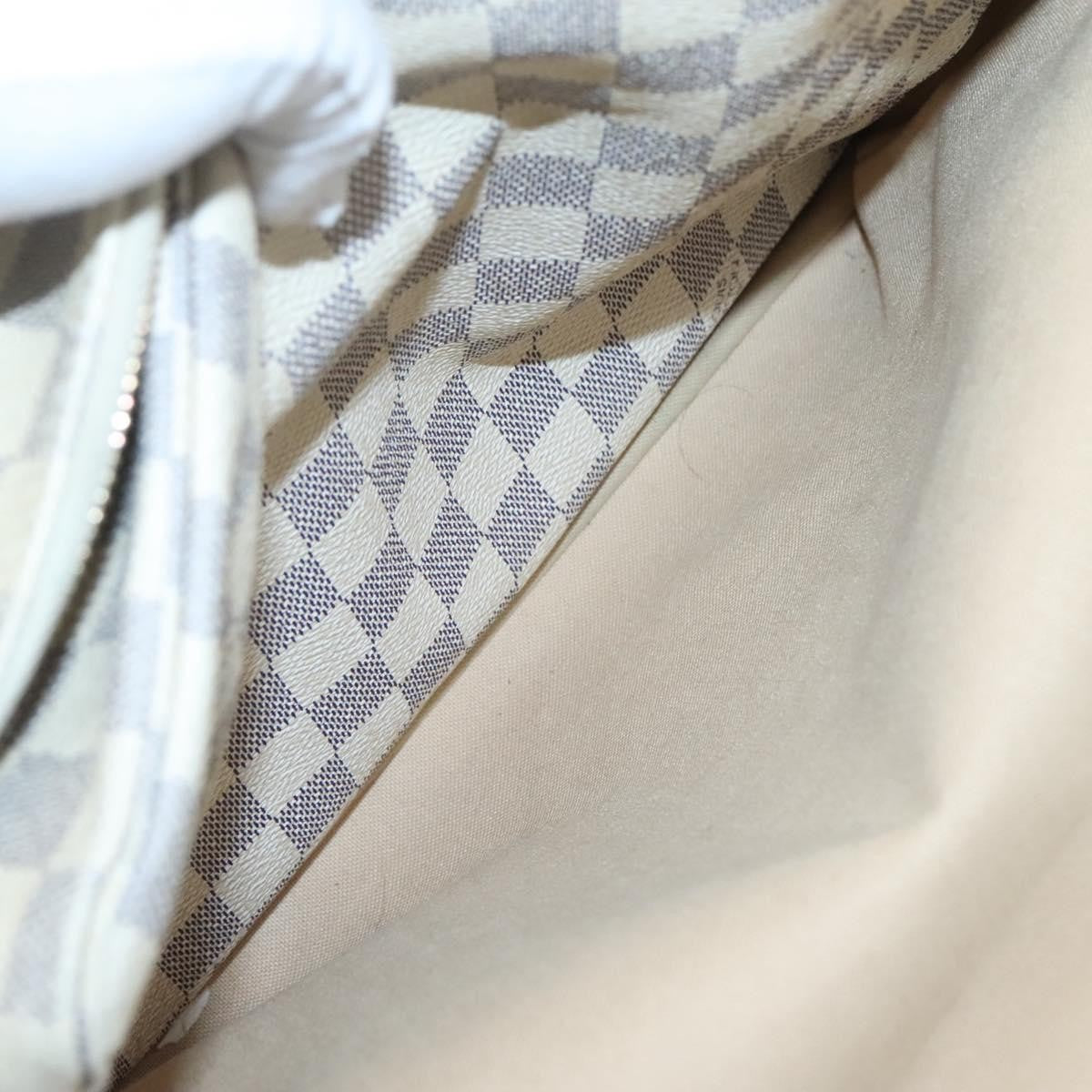 Louis Vuitton LOUIS VUITTON Damier Azur Naviglio Shoulder Bag N51189 LV Authentic 128957