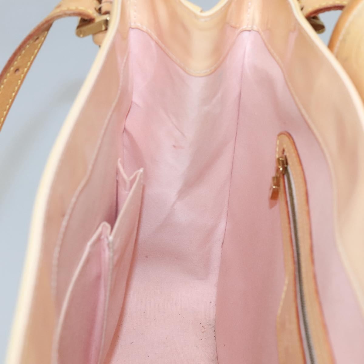Louis Vuitton LOUIS VUITTON Vernis Biscayne Bay GM Bag Marshmallow Pink M91284 LV Authentic 118449