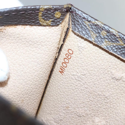 Louis Vuitton LOUIS VUITTON Monogram Sac Plat Hand Bag M51140 LV Authentic 132837