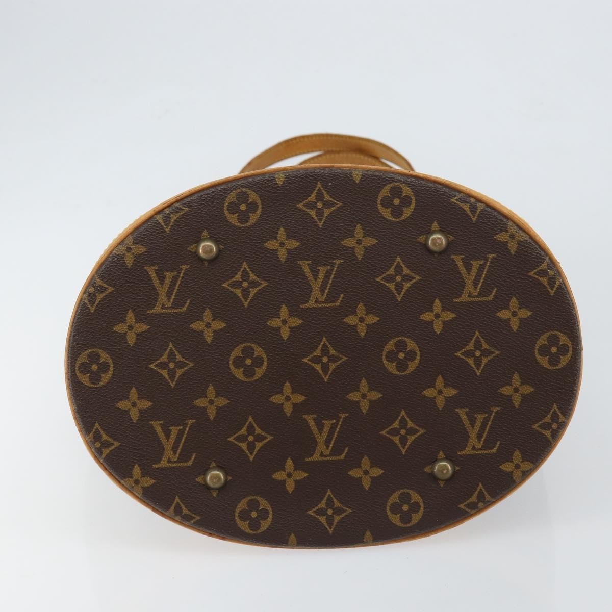 Louis Vuitton LOUIS VUITTON Monogram Bucket GM Shoulder Bag M42236 LV Authentic gh1032