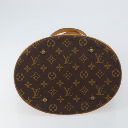 Louis Vuitton LOUIS VUITTON Monogram Bucket GM Shoulder Bag M42236 LV Authentic gh1032