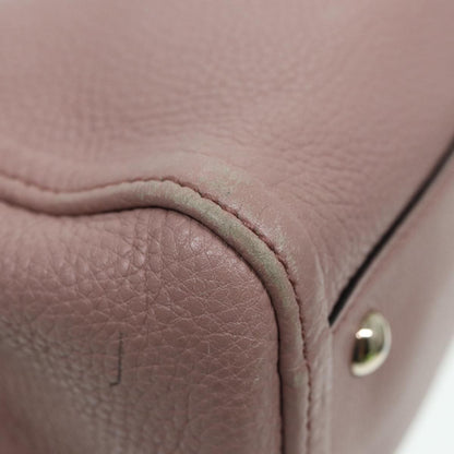 Gucci GUCCI Soho Hand Bag Leather 2way Gold Pink 336751 Authentic am6760