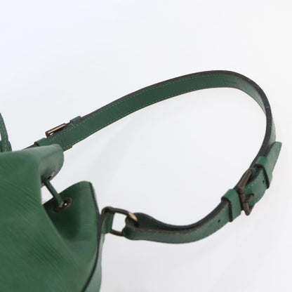 Louis Vuitton LOUIS VUITTON Epi Noe Shoulder Bag Green M44004 LV Authentic 145661