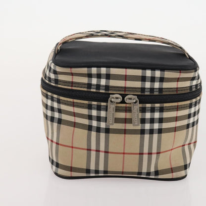 Burberrys Burberrys Burberry Nova Check Hand Bag Nylon 5 Set Beige Authentic 174988