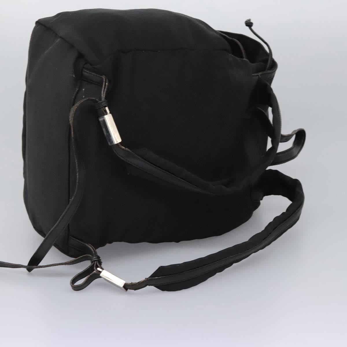 Gucci GUCCI Backpack Nylon Black Authentic 117288 Bag