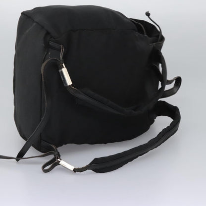 Gucci GUCCI Backpack Nylon Black Authentic 117288 Bag