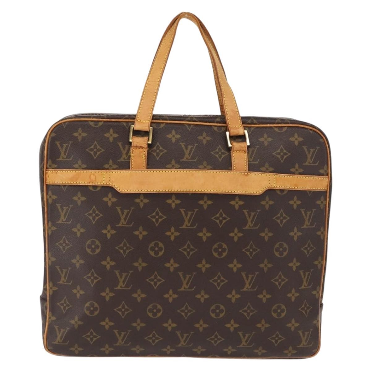 Louis Vuitton LOUIS VUITTON Monogram Porte Documents Pegas Hand Bag M53343 LV Authentic ka1757