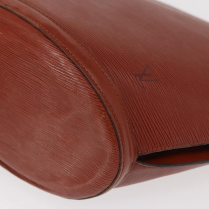 Louis Vuitton LOUIS VUITTON Epi Saint Jacques Shopping Bag Brown M52263 LV Authentic BA8091