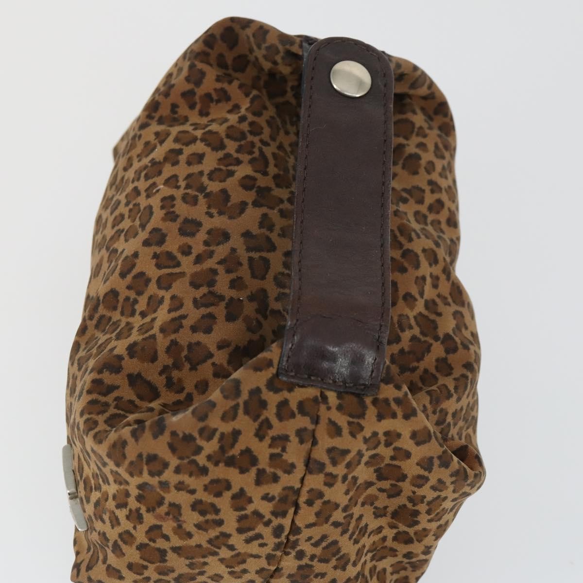 BOTTEGAVENETA BOTTEGAVENETA BOTTEGA VENETA Hand Bag Nylon 2 Set Black Brown Authentic bs32350