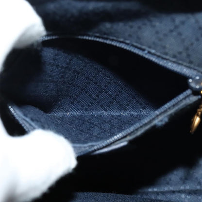 Gucci GUCCI Bamboo Backpack Suede Navy Gold 003 2034 0030 Authentic ep10733 Bag