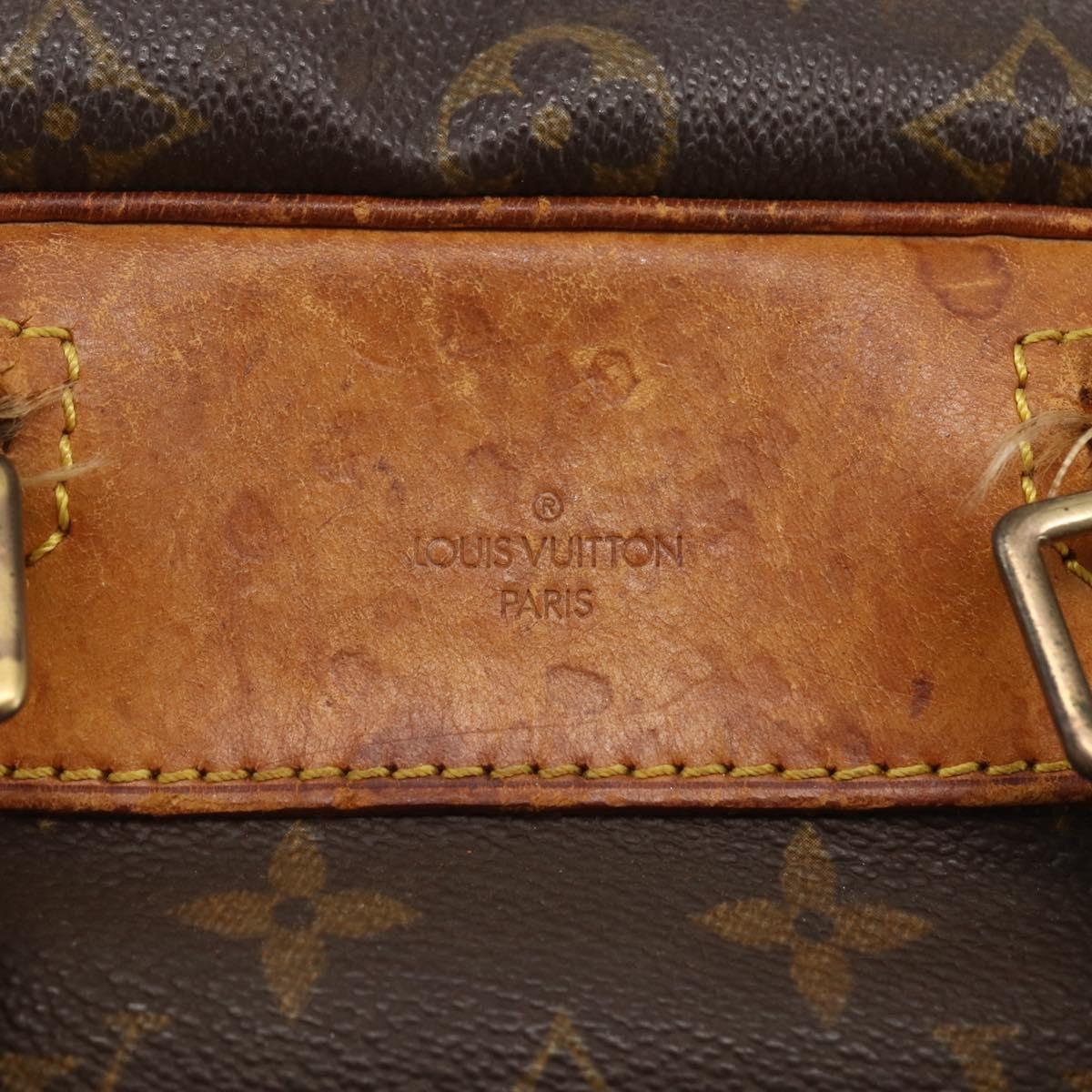 Louis Vuitton LOUIS VUITTON Monogram Deauville Hand Bag M47270 LV Authentic 158279