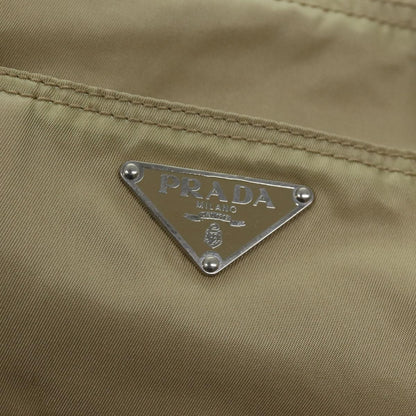 Prada PRADA Tote Bag Nylon Beige Authentic 75668