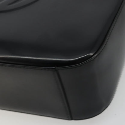 Gucci GUCCI Shoulder Bag Patent leather Black Silver 000 1046 0506 Authentic 175203
