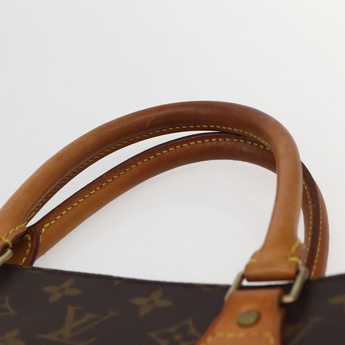 Louis Vuitton LOUIS VUITTON Monogram Sac Plat Hand Bag M51140 LV Authentic 143141
