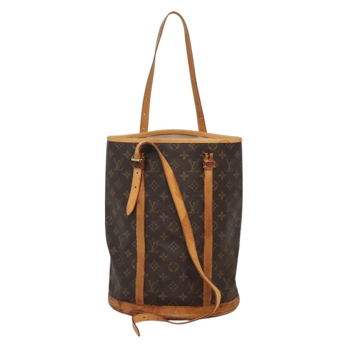 Louis Vuitton LOUIS VUITTON Monogram Bucket GM Shoulder Bag M42236 LV Authentic 71488