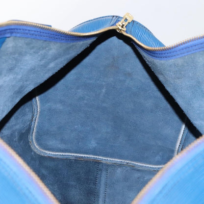 Louis Vuitton LOUIS VUITTON Epi Keepall 55 Boston Bag Toledo Blue M42955 LV Authentic EC290