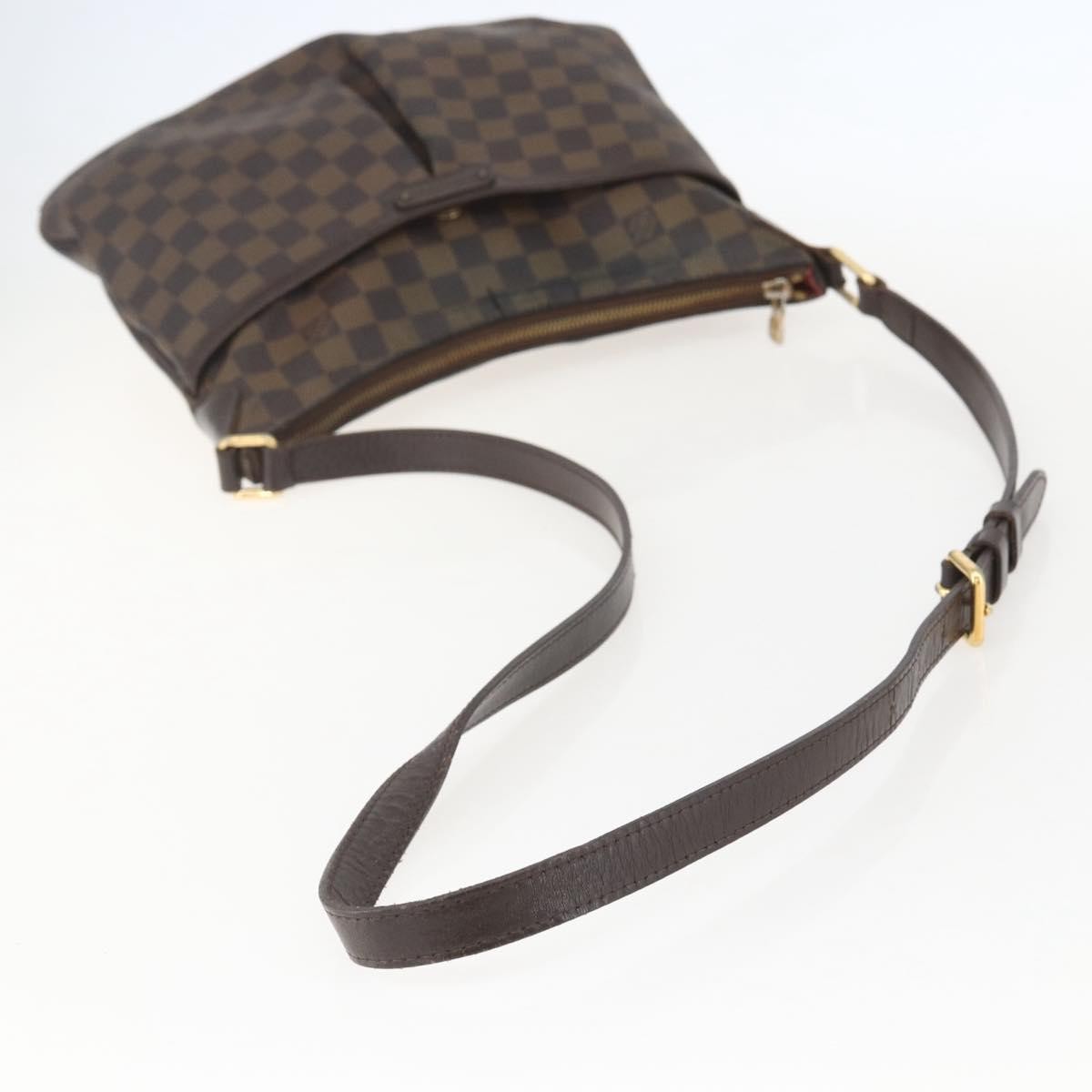 Louis Vuitton LOUIS VUITTON Damier Ebene Bloomsbury PM Shoulder Bag N42251 LV Authentic 160024