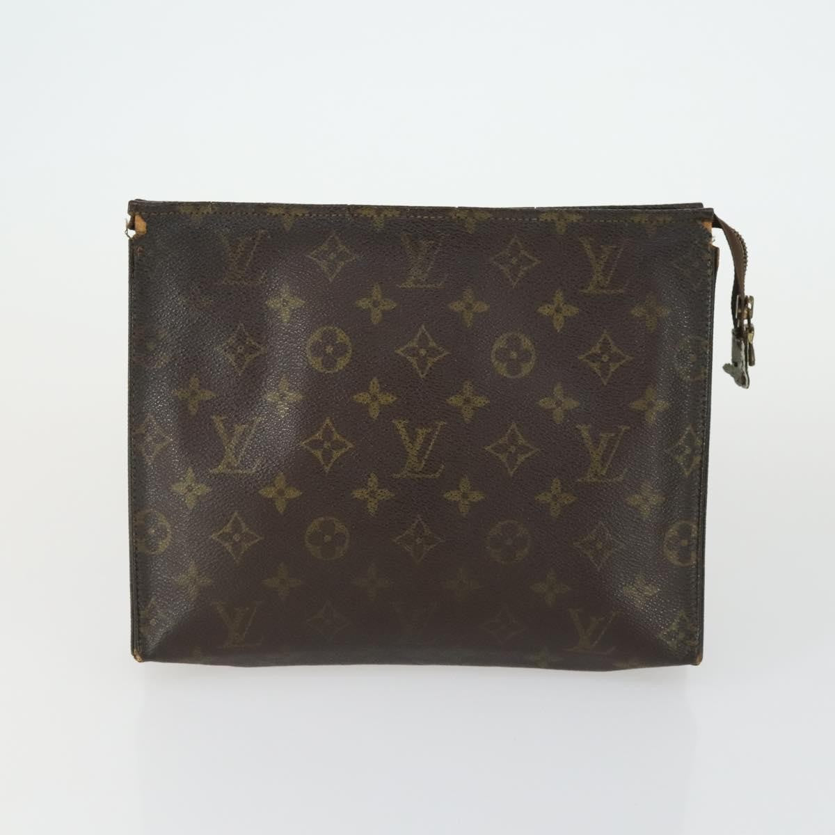 Louis Vuitton LOUIS VUITTON Monogram Clutch Bag 3 Set LV Authentic bs33347