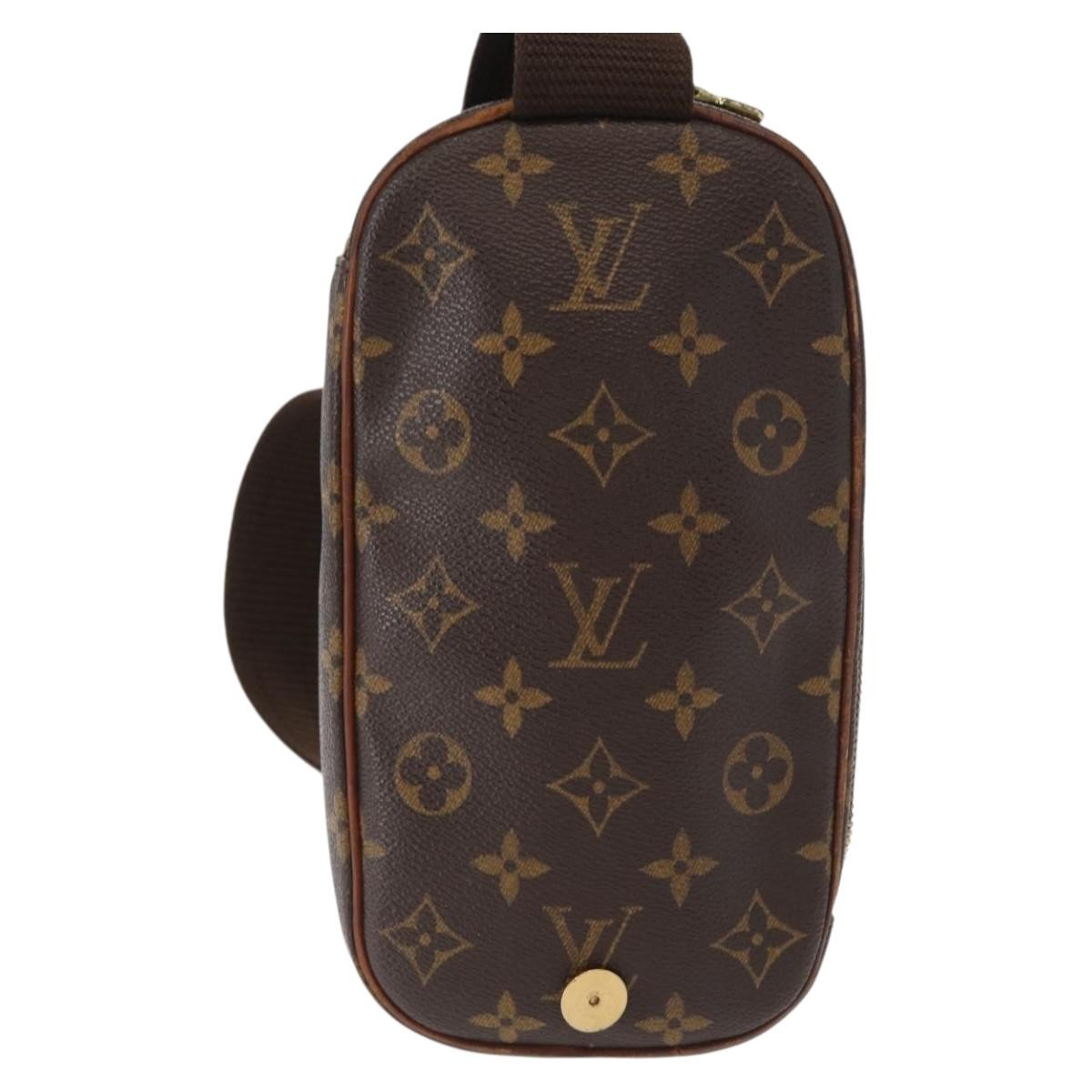 Louis Vuitton LOUIS VUITTON Monogram Pochette Gange Shoulder Bag M51870 LV Authentic 157366