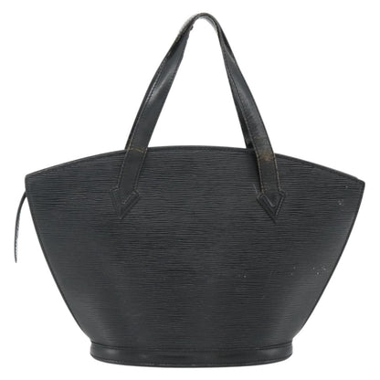 Louis Vuitton LOUIS VUITTON Epi Saint Jacques Hand Bag Black M52272 LV Authentic 175051