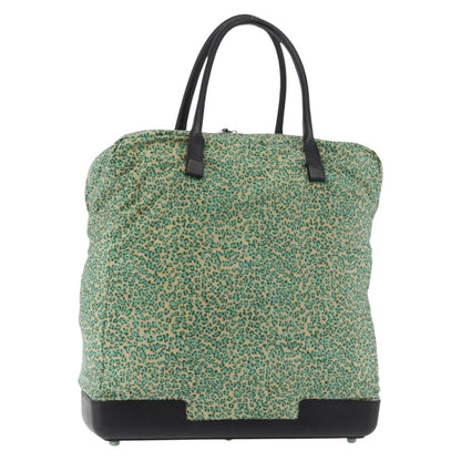 BOTTEGAVENETA BOTTEGAVENETA BOTTEGA VENETA Hand Bag Nylon Leather Green Authentic 171524