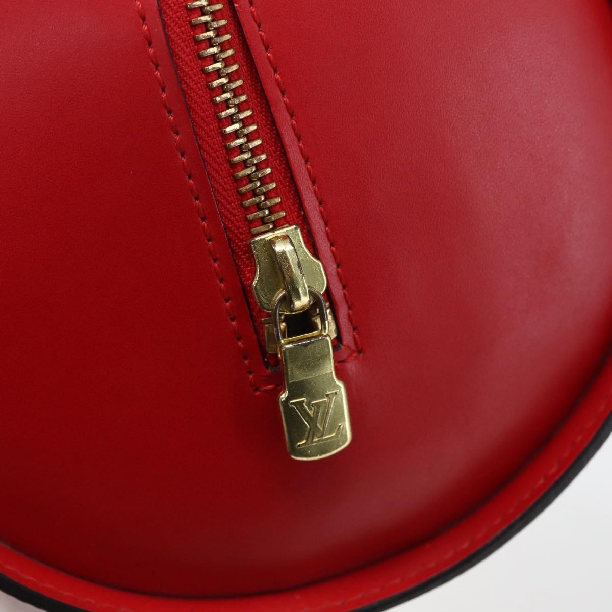 Louis Vuitton LOUIS VUITTON Epi Soufflot Hand Bag Red M52227 LV Authentic mr1713V