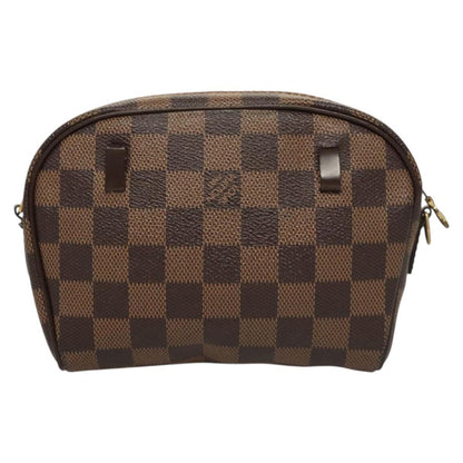 Louis Vuitton LOUIS VUITTON Damier Ebene Pochette Ipanema Shoulder Bag N51296 LV Authentic 120073