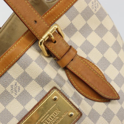 Louis Vuitton LOUIS VUITTON Damier Azur Hampstead MM Tote Bag N51206 LV Authentic ep14515