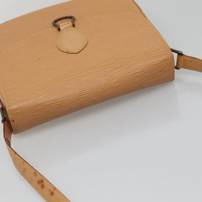 Louis Vuitton LOUIS VUITTON Epi Saint Cloud GM Shoulder Bag Beige M52196 LV Authentic bs26977
