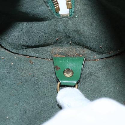 Louis Vuitton LOUIS VUITTON Epi Soufflot Hand Bag Green M52224 LV Authentic 170774