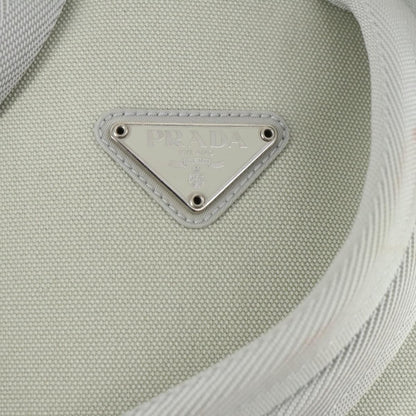 Prada PRADA Backpack Nylon Light Blue Silver Authentic 169576 Bag