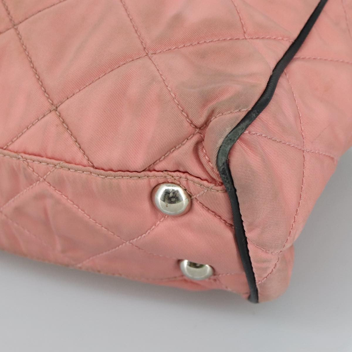 Prada PRADA Shoulder Bag Nylon Pink Authentic 107515