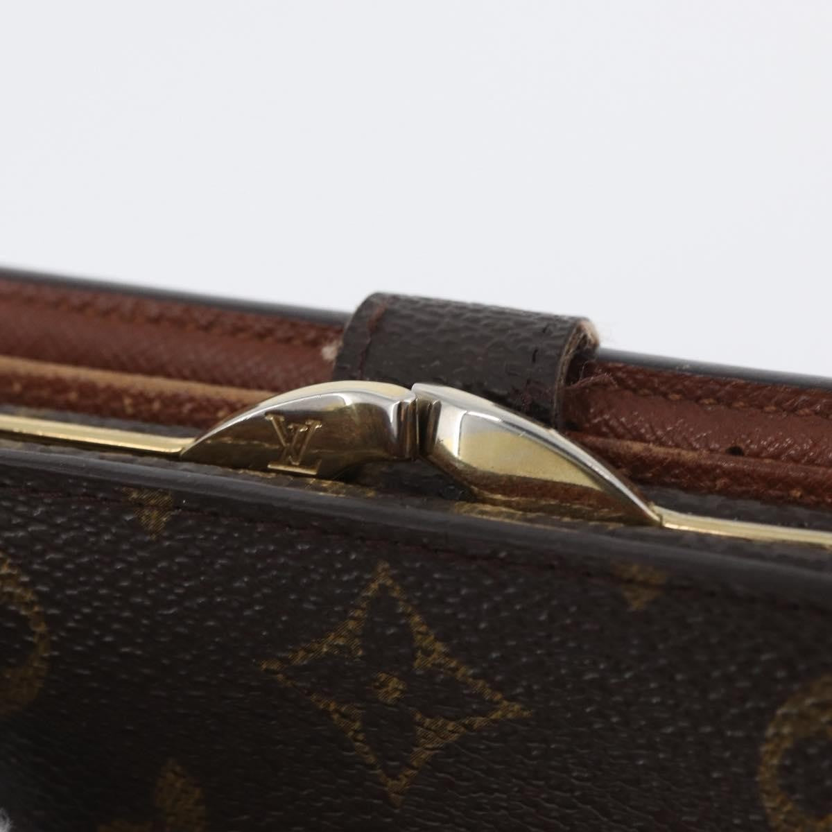 Louis Vuitton LOUIS VUITTON Monogram Porte Monnaie Billets Viennois Wallet M61663 Authentic BA11514 Bag