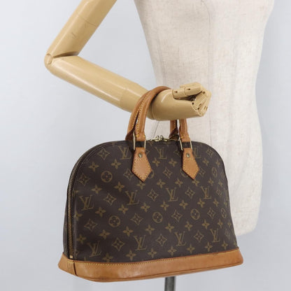 Louis Vuitton LOUIS VUITTON Monogram Alma Hand Bag M51130 LV Authentic 144200