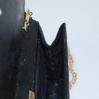 Givenchy GIVENCHY Chain Shoulder Bag Leather Black Authentic bs20851