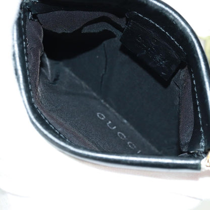 Gucci GUCCI Shoulder Bag Canvas Ivory Gold 95332 Authentic 161228