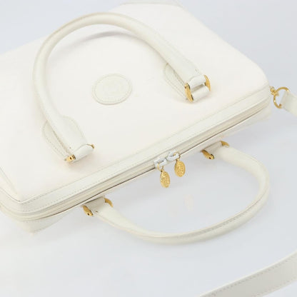 Gucci GUCCI Micro GG Supreme Boston Bag PVC 2way White Gold 002 123 0167 Authentic BA6571