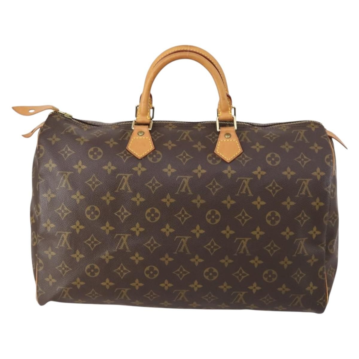 Louis Vuitton LOUIS VUITTON Monogram Speedy 40 Hand Bag M41522 LV Authentic 146700