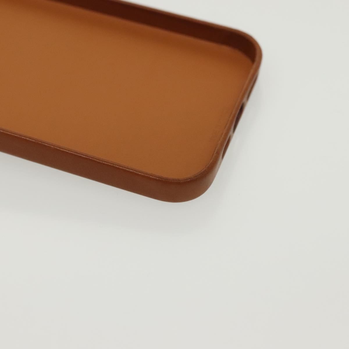 Hermès Hermès HERMES iPhone 12 & 12 Pro Case iPhone Case Leather Brown Authentic BA5561 Bag