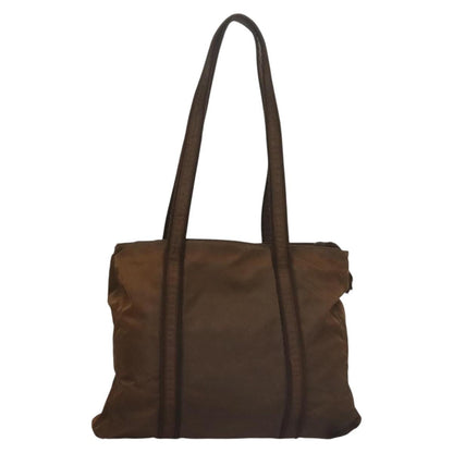 Prada PRADA Tote Bag Nylon Brown Authentic th5852