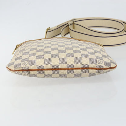 Louis Vuitton LOUIS VUITTON Damier Azur Pochette Bosphore Shoulder Bag N51112 LV Authentic BA7009