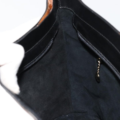 Gucci GUCCI Hand Bag Leather Black Authentic 71508