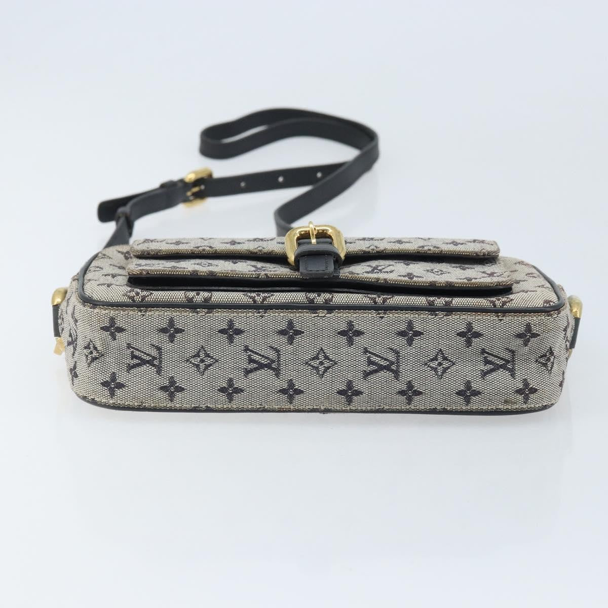 Louis Vuitton LOUIS VUITTON Monogram Mini Juliet MM Shoulder Bag Blue M92004 LV Authentic ka3531