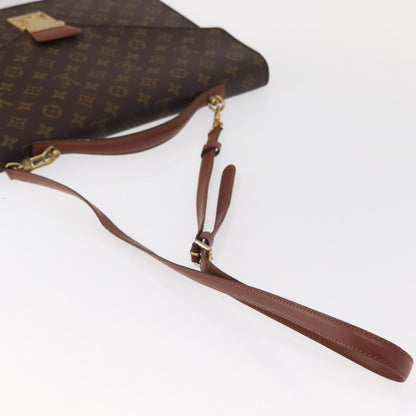 Louis Vuitton LOUIS VUITTON Monogram Porte Documents Bandouliere Bag M53338 LV Authentic 150924