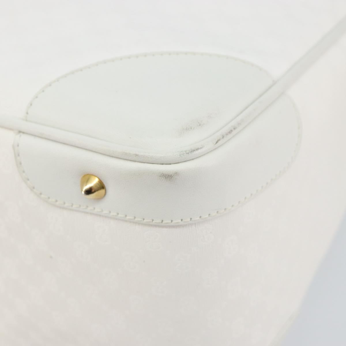 Gucci GUCCI Micro GG Supreme Boston Bag PVC 2way White Gold 002 123 0167 Authentic BA6571