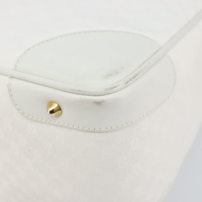Gucci GUCCI Micro GG Supreme Boston Bag PVC 2way White Gold 002 123 0167 Authentic BA6571